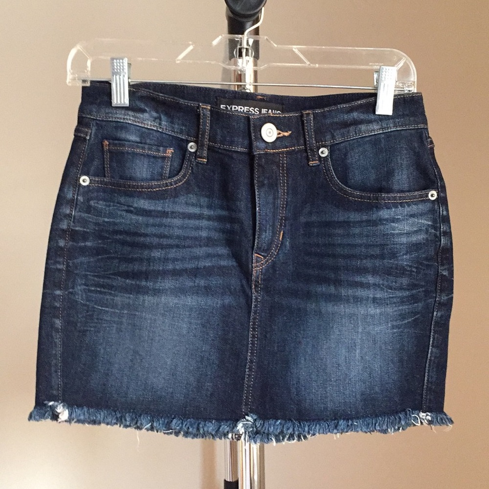 Express Jean mini skirt